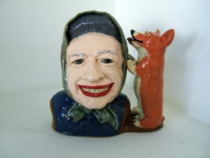 Paul Rayner, Queen Toby jug, 2014, ceramic. Private Collection.