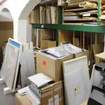Collection storage at the Sarjeant Gallery, Pukenamu Queen’s Park